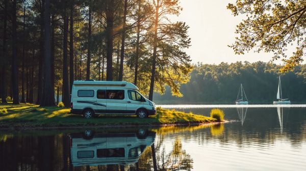 Top 10 spots pour camper près de l'eau en France