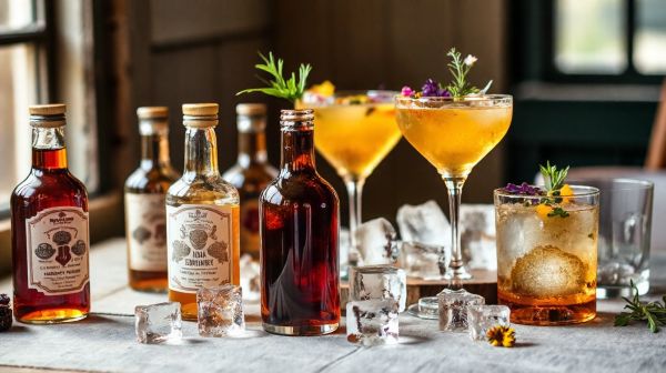 Top boissons artisanales du Québec : sirops et cocktails pour tous